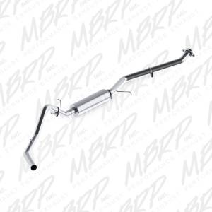 MBRP - MBRP 2003-2007 Chev/GMC 1500 Classic 4.8/5.3L EC/CC-SB Cat Back Single Side AL P Series Exhaust - S5014P - Image 2