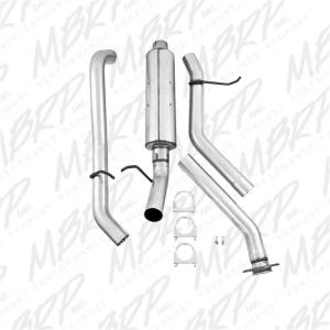 MBRP - MBRP 2003-2007 Chev/GMC 1500 Classic 4.8/5.3L EC/CC-SB Cat Back Single Side AL P Series Exhaust - S5014P - Image 4