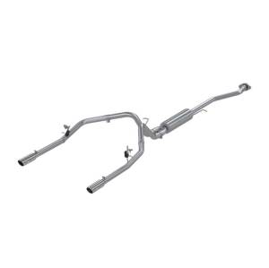 MBRP - MBRP 2003-2007 Chev/GMC 1500 Classic 4.8/5.3L EC/CC-SB Cat Back Dual Split Rear - S5016409 - Image 2