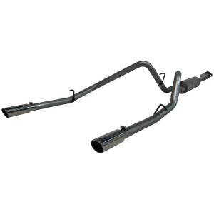 MBRP - MBRP 2003-2007 Chev/GMC 1500 Classic 4.8/5.3L EC/CC-SB Cat Back Dual Split Rear - S5016AL - Image 2