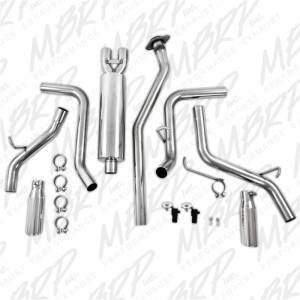 MBRP - MBRP 2003-2007 Chev/GMC 1500 Classic 4.8/5.3L EC/CC-SB Cat Back Dual Split Side - S5018409 - Image 4