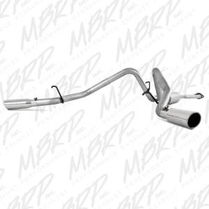 MBRP - MBRP 2003-2007 Chev/GMC 1500 Classic 4.8/5.3L EC/CC-SB Cat Back Dual Split Side - S5018AL - Image 2