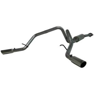 MBRP - MBRP 2003-2007 Chev/GMC 1500 Classic 4.8/5.3L SC-SB Cat Back Dual Split Side - S5022AL - Image 2