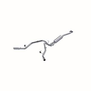 MBRP - MBRP 2003-2007 Chev/GMC 1500 Classic 4.8/5.3L SC-SB Cat Back Dual Split Side - S5022AL - Image 3