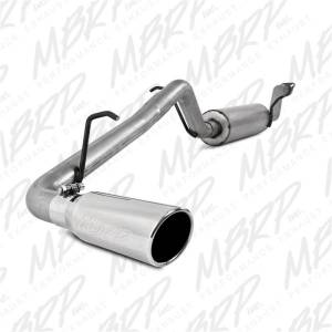 MBRP 04-11 Chevy Colorado / GMC Canyon 2.8L/2.9L/3.5L/3.7L Cat Back Single Side Aluminized Exhaust - S5046AL