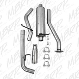 MBRP - MBRP 04-11 Chevy Colorado / GMC Canyon 2.8L/2.9L/3.5L/3.7L Cat Back Single Side Aluminized Exhaust - S5046AL - Image 5