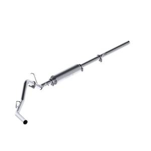 MBRP - MBRP 2009-2013 Chev/GMC 1500 4.8/5.3L (excl 8ft bed) Cat Back Single Side AL P Series Exhaust - S5054P - Image 3