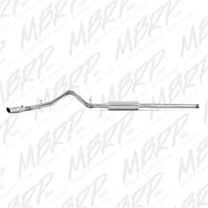 MBRP - MBRP 11-13 Chevy 1500 Silverado/GMC Sierra 6.2L V8 3.5in Cat Back Single Side Exhaust T409 - S5070409 - Image 4