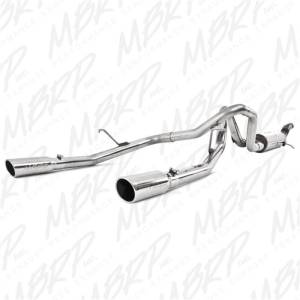 MBRP 09-11 Chev/GMC Colorado/Canyon 5.3L V8 EC/CC-SB Cat Back Dual Split Rear Exit T409 - S5074409