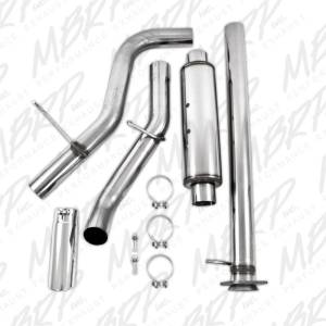 MBRP - MBRP 11-19 Chevy/GMC 2500HD PU 6.0L V8 Single Side Exit T409 Cat Back Perf Exhaust - S5076409 - Image 6