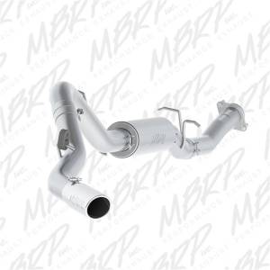 MBRP - MBRP 07-10 Chevy/GMC 2500HD PU 6.0L V8 3.5in Single Side Exit Alum Cat Back Perf Exhaust - S5078AL - Image 2