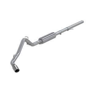 MBRP - MBRP 14 Chevy/GMC 1500 Silverado/Sierra 4.3L V6/5.3L V8 Single Side Exit T409 3in Cat Back Exhaust - S5080409 - Image 2