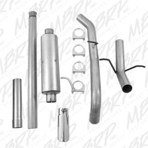 MBRP - MBRP 14 Chevy/GMC 1500 Silverado/Sierra 4.3L V6/5.3L V8 Single Side Exit AL 3in Cat Back Exhaust - S5080AL - Image 5