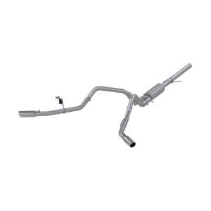 MBRP - MBRP 14 Chevy/GMC 1500 Silverado/Sierra 4.3L V6/5.3L V8 Dual Split Side T409 3in Cat Back Exhaust - S5082409 - Image 2