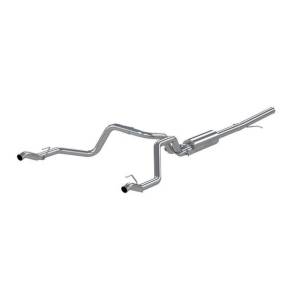 MBRP - MBRP 2019 Chevrolet Silverado 1500 4.3L/5.3L 2.5in Cat Back Dual Rear Exit - Aluminized - S5085AL - Image 2