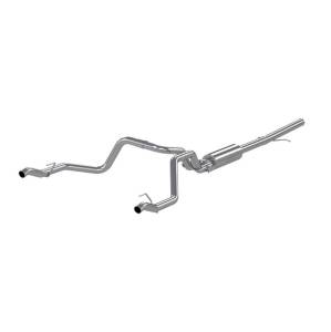 MBRP - MBRP 2019 Chevrolet Silverado 1500 4.3L/5.3L 2.5in Cat Back Dual Rear Exit - Aluminized - S5085AL - Image 3