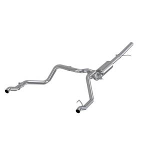 MBRP - MBRP 2019 Chevrolet Silverado 1500 4.3L/5.3L 2.5in Cat Back Dual Rear Exit - Aluminized - S5085AL - Image 4