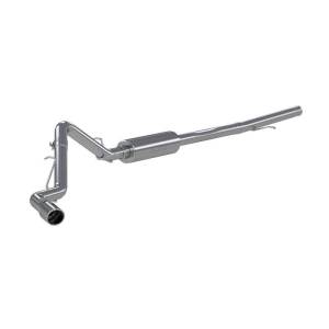 MBRP - MBRP 2019+ Chevrolet/GMC Silverado & Sierra 1500 3inch Cat Back Single Side Exit Aluminized Exhaust - S5087AL - Image 2