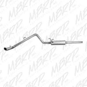 MBRP - MBRP 2004-2005 Dodge Ram Hemi 1500 5.7L SC/CC-SB Cat Back Single Side - S5104AL - Image 4