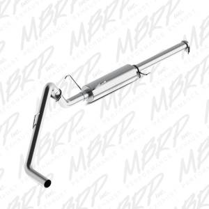 MBRP - MBRP 2004-2005 Dodge Ram Hemi 1500 5.7L SC/CC-SB Cat Back Single Side AL P Series Exhaust - S5104P - Image 2