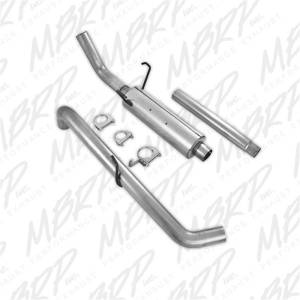 MBRP - MBRP 2004-2005 Dodge Ram Hemi 1500 5.7L SC/CC-SB Cat Back Single Side AL P Series Exhaust - S5104P - Image 5