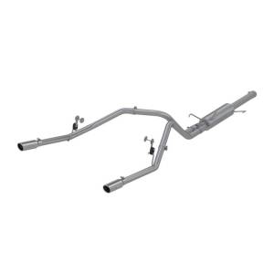 MBRP - MBRP 2003 Dodge Ram Hemi 1500 5.7L SC/CC-SB Cat Back Dual Split Rear - S5108409 - Image 2