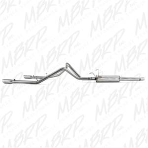 MBRP - MBRP 2003 Dodge Ram Hemi 1500 5.7L SC/CC-SB Cat Back Dual Split Rear - S5108409 - Image 4