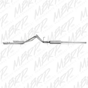 MBRP - MBRP 2006-2008 Dodge Ram Hemi 1500 5.7L SC/CC-SB Cat Back Dual Split Rear - S5126409 - Image 4