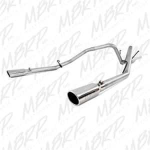 MBRP - MBRP 2006-2008 Dodge Ram Hemi 1500 5.7L SC/CC-SB Cat Back Dual Split Rear - S5126AL - Image 1