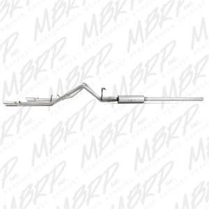 MBRP - MBRP 2006-2008 Dodge Ram Hemi 1500 5.7L SC/CC-SB Cat Back Dual Split Rear - S5126AL - Image 4