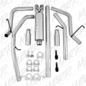 MBRP - MBRP 2006-2008 Dodge Ram Hemi 1500 5.7L SC/CC-SB Cat Back Dual Split Rear - S5126AL - Image 5