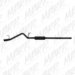 MBRP - MBRP 09-14 Dodge Ram 1500 5.7L Cat-Back Single Side AL - Black - S5142BLK - Image 4