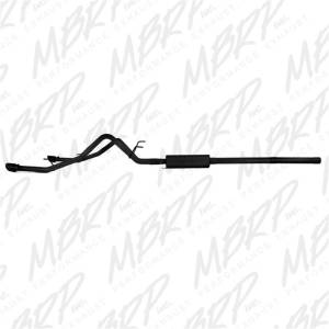 MBRP - MBRP 09-14 Dodge Ram 1500 5.7L Cat-Back Dual Split Rear (Through Stock Bumper) AL - Black - S5146BLK - Image 5