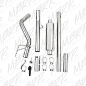 MBRP - MBRP 06-08 Ram Hemi 1500 Mega Cab 5.7L / 03-13 Ram Hemi 2500/3500 5.7L T409 3in Cat Back Single Side - S5148409 - Image 5