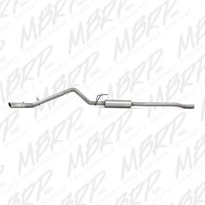 MBRP - MBRP 06-08 Ram Hemi 1500 Mega Cab 5.7L / 03-13 Ram Hemi 2500/3500 5.7L Alum 3in Cat Back Single Side - S5148AL - Image 4