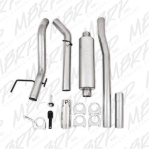 MBRP - MBRP 06-08 Ram Hemi 1500 Mega Cab 5.7L / 03-13 Ram Hemi 2500/3500 5.7L Alum 3in Cat Back Single Side - S5148AL - Image 5