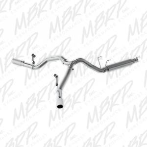 MBRP - MBRP 14-16 Ram 2500/3500 6.4L 4in AL Single Side Dual Outlet Cat Back Exhaust - S5150AL - Image 2