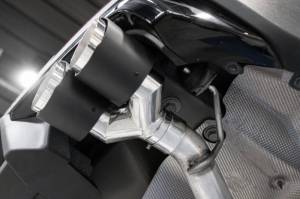 MBRP - MBRP 20-21 Ford Explorer ST 3.0L EcoBoost Dual Rear Exit Axle Back w/ Quad Carbon Fiber Tips - T304 - S52033CF - Image 2