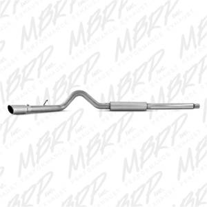 MBRP - MBRP 1999-2004 Ford F-250/350 V-10 Cat Back 4 Single Side - S5206AL - Image 4