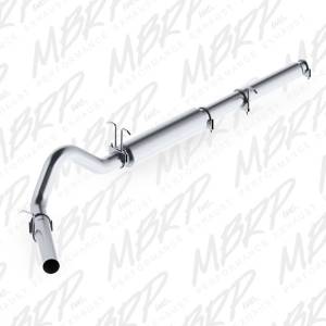 MBRP - MBRP 1999-2004 Ford F-250/350 V-10 Cat Back 4in Single Side AL P Series Exhaust - S5206P - Image 2