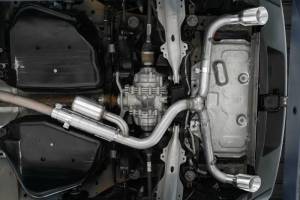 MBRP - MBRP 2021+ Ford Bronco Sport (1.5L / 2.0L EcoBoost) 2.5in Res-Back Exhaust - Dual Rear - Alum. Steel - S5207AL - Image 5