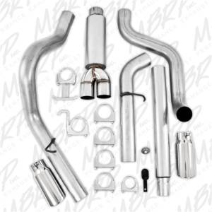 MBRP - MBRP 1999-2004 Ford F-250/350 V-10 Cat Back 4 Dual Split Side - S5208AL - Image 5