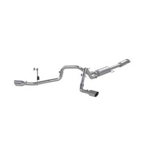 MBRP 2021+ Ford F-150 5.0L/3.5L/ 2.7L Ecoboost 3in Cat Back 2.5in Dual Split Exit T409 Exhaust - S5213409