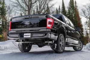 MBRP - MBRP 2021+ Ford F-150 5.0L/3.5L/ 2.7L Ecoboost 3in Cat Back 2.5in Dual Split Exit T409 Exhaust - S5213409 - Image 5