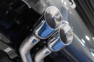 MBRP - MBRP 2021+ Ford F150 T304 Pre-Axle (Street Profile) 2.5in OD Tips 3in Cat Back Exhaust - S5219304 - Image 2