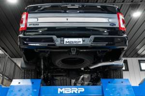 MBRP - MBRP 2021+ Ford F-150 Powerboost Hybrid 3in Single Side Exit - Aluminized Steel - S5221AL - Image 4