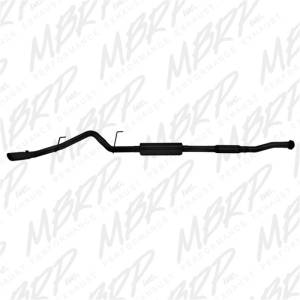 MBRP - MBRP 11-14 Ford F150 3in Cat Back Single Side Exit Black Coated Exhaust System - S5230BLK - Image 4