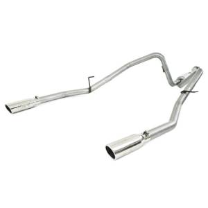 MBRP 11 Ford F-150 5.0L V8 Aluminized Cat Back Dual Split Rear Exit - S5234AL