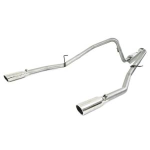 MBRP - MBRP 11 Ford F-150 5.0L V8 Aluminized Cat Back Dual Split Rear Exit - S5234AL - Image 2