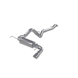 MBRP - MBRP 2021+ Ford Bronco 2.3L/2.7L EcoBoost 3in Aluminized Steel Catback Exhaust - S5235AL - Image 2